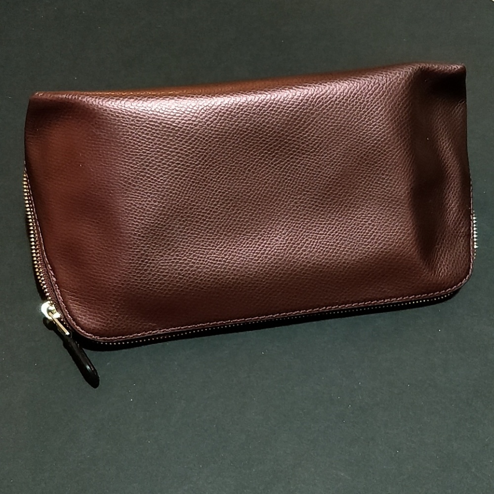 SOLD! * Coach Cherry Metallic Cosmetic Case Large F53387 - Picture 3 of 4